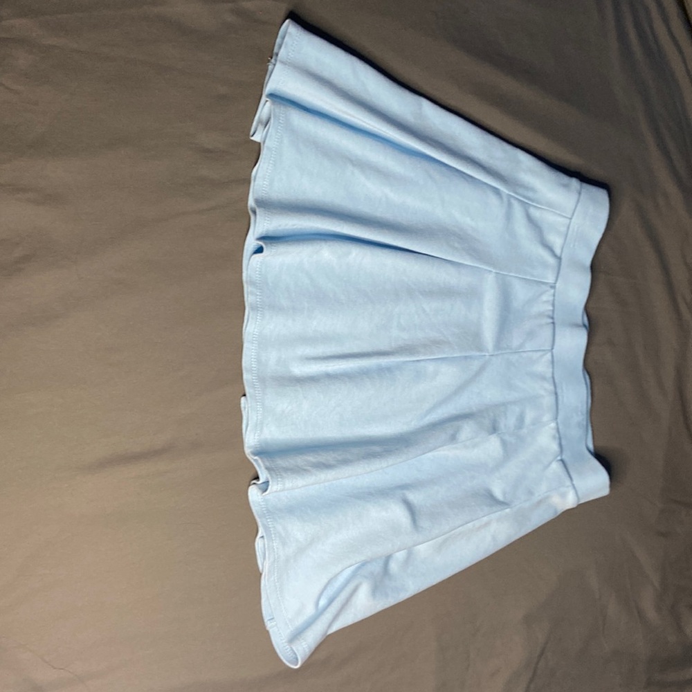 Women’s knit mini tennis a-line skirt